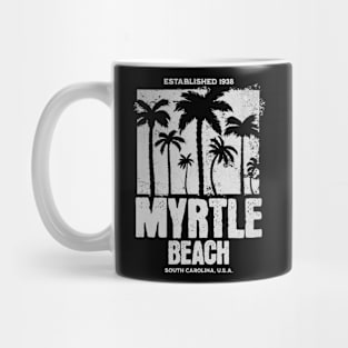 Myrtle Beach, South Carolina Palm Trees Mug